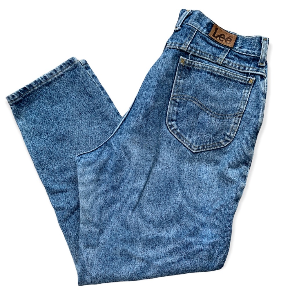 Lee Women’s Vintage High Rise Taper Mom Jeans-petite